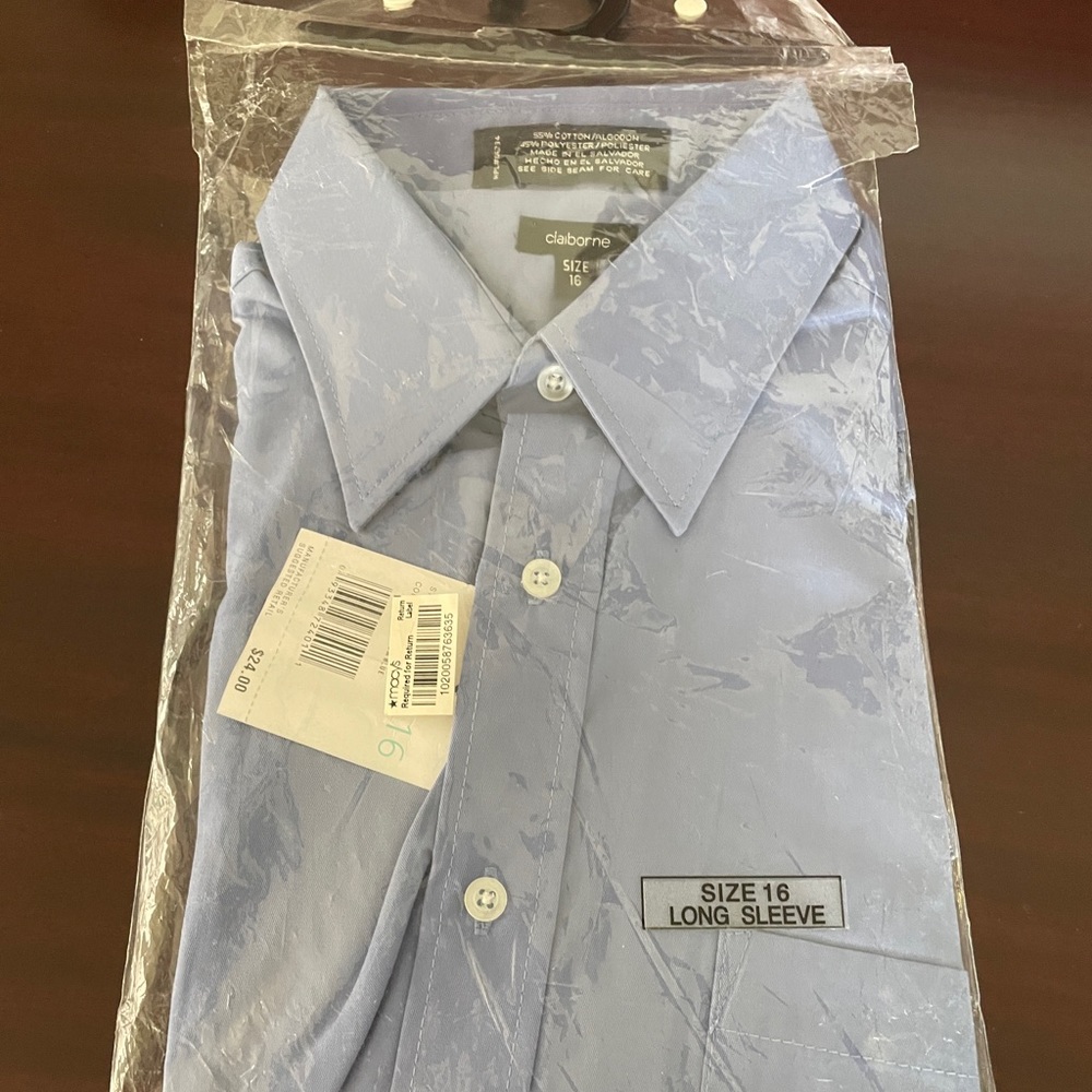 Boys L-Xl sz 16-20 designer shirts.  All NWT/NWOT. Smoke & pet free home